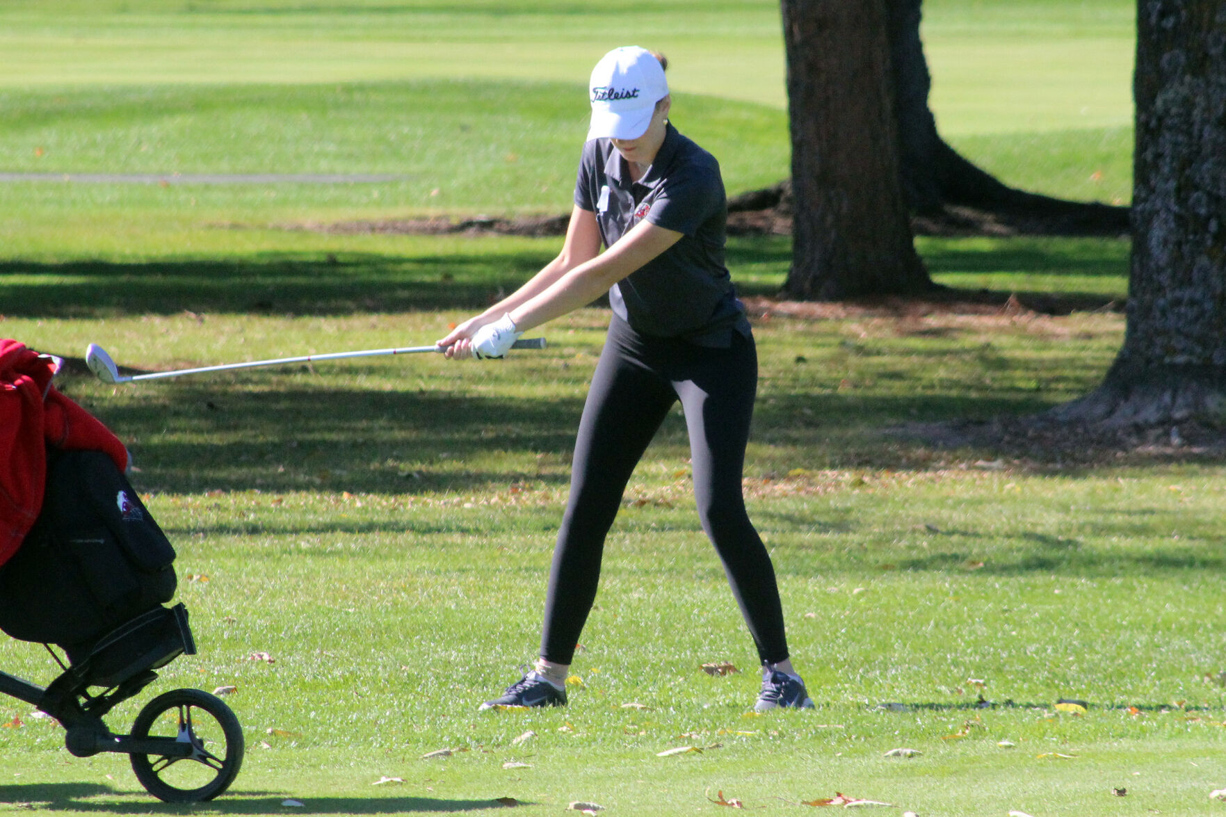 Division 2 girls golf sectional at Rice Lake 10-7-20